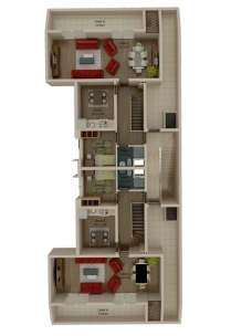 Квартира YAY RESIDENCE в Анталии Фото №5